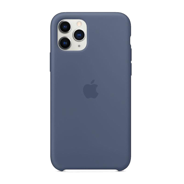 iPhone 11 Pro Max Siliconen Case - Bleu
