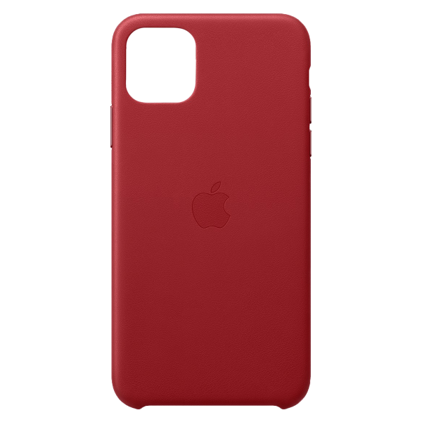 iPhone 11 Pro Max Leather Case - Rouge