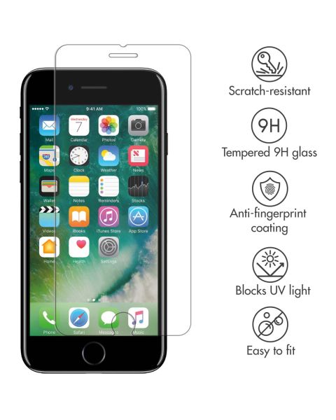 Gehard Glas Screenprotector iPhone 8 / 7 / 6s / 6