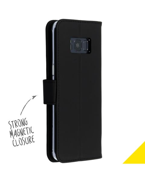 Wallet Softcase Booktype Samsung Galaxy S8 - Zwart / Black