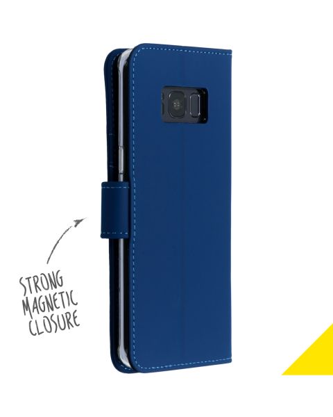 Wallet Softcase Booktype Samsung Galaxy S8 - Blauw / Blue