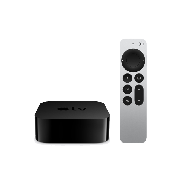 Apple TV | 4K HDR | 64GB Flash Storage | Noir | 2021