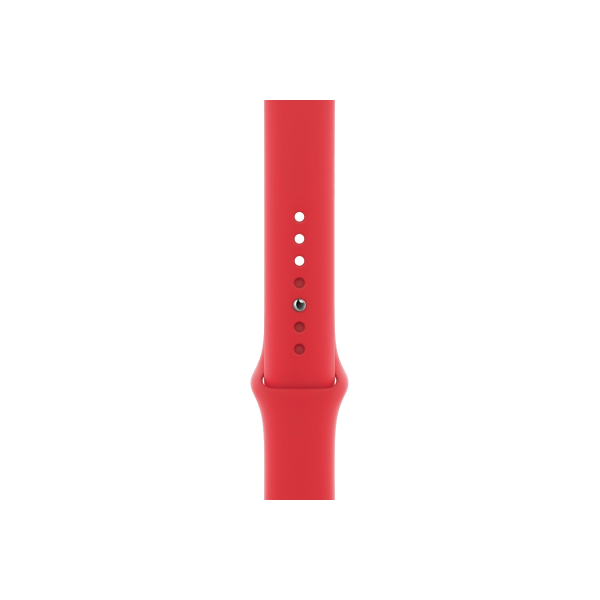 Refurbished Apple Watch Serie 6 | 44mm | Aluminium Rouge | Bracelet Sport Rouge | GPS | WiFi + 4G