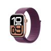 Refurbished Apple Watch Serie 10 | 42mm | Aluminium Or Rose | Bracelet Sport Loop Violet | GPS | WiFi
