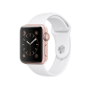 Refurbished Apple Watch Series 2 Boîtier en aluminium de 42 mm avec bracelet sport blanc