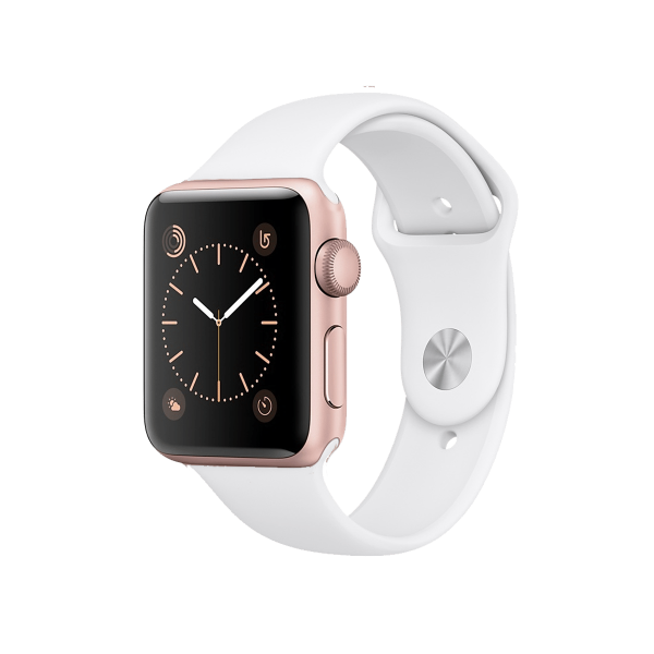 Refurbished Apple Watch Series 2 Boîtier en aluminium de 38 mm doré avec bracelet sport