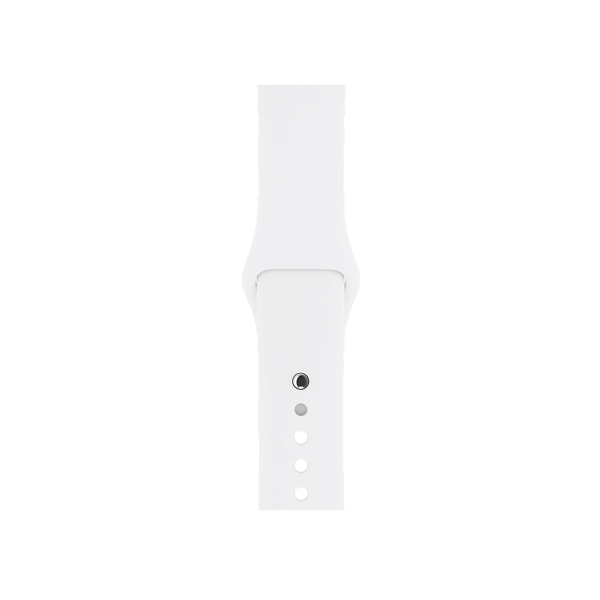 Refurbished Apple Watch Series 2 Boîtier en aluminium de 42 mm avec bracelet sport blanc