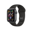 Refurbished Apple Watch Series 4 Boîtier en aluminium de 44 mm Nike + GPS + Cellulaire Gris espace avec bracelet sport noir