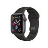 Refurbished Apple Watch Series 4 Boîtier en aluminium de 40 mm Nike + GPS + Cellulaire Gris espace avec bracelet sport noir