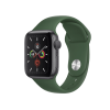 Apple Watch Series 5 | 40mm | Aluminium Case Spacegrijs | Groen sportbandje | GPS | WiFi