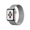 Refurbished Apple Watch Series 5 | 40mm | Stainless Steel Argent | Bracelet Milanais Argent | GPS | WiFi + 4G