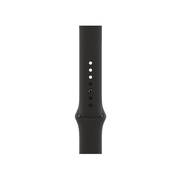 Refurbished Apple Watch Serie 6 | 40mm | Stainless Steel Graphite | Bracelet Sport Noir | GPS | WiFi + 4G
