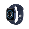 Refurbished Apple Watch Serie 6 | 44mm | Aluminium Bleu | Bracelet Sport Deep Navy | GPS | WiFi + 4G