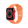 Refurbished Apple Watch Serie 6 | 44mm | Aluminum Rouge | Bracelet Sport Papaya | GPS | WiFi + 4G