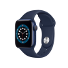 Refurbished Apple Watch Serie 6 | 40mm | Aluminum Bleu | Bracelet Sport Bleu | GPS | WiFi + 4G