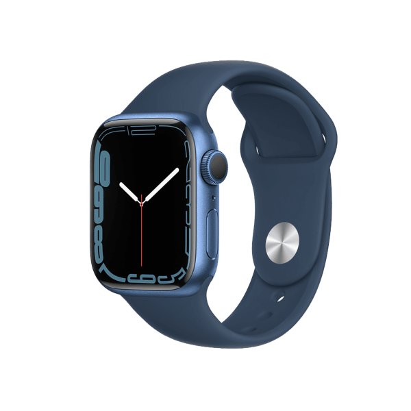 Apple Watch Series 7 | 41mm | Aluminium Bleu | Bracelet Sport Bleu | GPS | WiFi