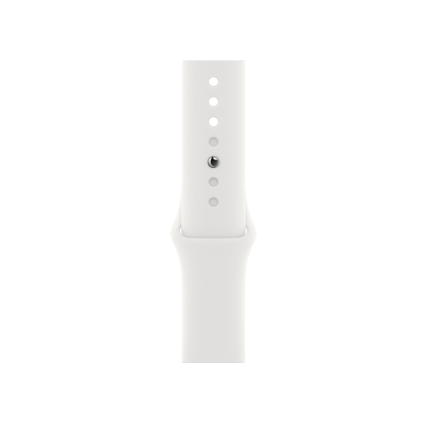 Refurbished Apple Watch Serie 7 | 45mm | Aluminium Starlight | Bracelet Sport Blanc | GPS | WiFi + 4G