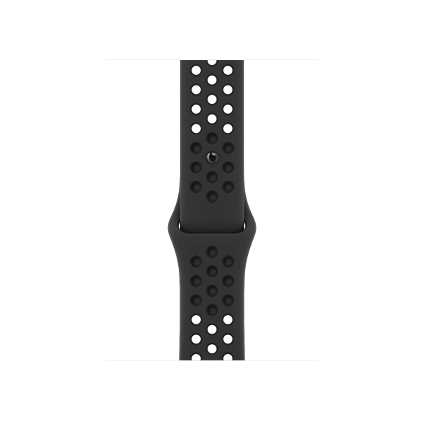 Refurbished Apple Watch Serie 7 | 45mm | Aluminium Minuit Bleu | Bracelet Sport Nike Noir | GPS | WiFi