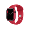 Apple Watch Series 7 | 45mm | Aluminium Rouge | Bracelet Sport Rouge | GPS | WiFi + 4G
