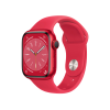 Refurbished Apple Watch Serie 8 | 41mm | Aluminium Rouge | Bracelet Sport Rouge | GPS | WiFi