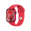 Refurbished Apple Watch Serie 9 | 41mm | Aluminium Rouge | Bracelet Sport Rouge M/L | GPS | WiFi