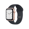 Refurbished Apple Watch Serie SE | 40mm | Aluminium Or Rose | Bracelet Sport Noir | GPS | WiFi + 4G