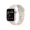 Refurbished Apple Watch Serie SE 2022 | 40mm | Aluminium Starlight Blanc | Bracelet Sport Starlight Blanc | GPS | WiFi