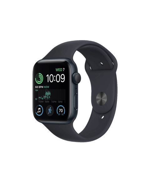 Refurbished Apple Watch Serie SE | 44mm | Aluminium Case Bleu Minuit | Bracelet Sport Bleu Minuit | GPS | WiFi