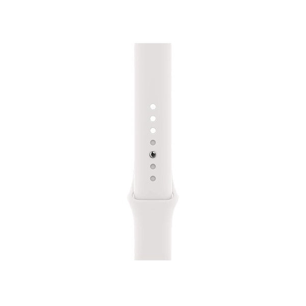 Refurbished Apple Watch Series SE | 44mm | Aluminium Gris Sidéral | Bracelet Sport Blanc  | GPS | WiFi