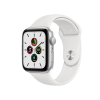 Refurbished Apple Watch Serie SE | 44mm | Aluminium Argent  | Bracelet Sport Blanc | GPS | WiFi