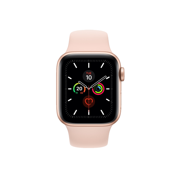 Apple Watch Series 5 | 44mm | Aluminium Or | Bracelet Sport Rose | GPS | WiFi + 4G