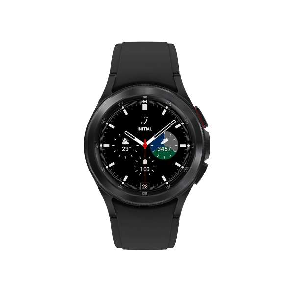 Refurbished Galaxy Watch4 Classic | 42mm | Stainless Steel Noir | Bracelet Sport Noir | GPS | WiFi + 4G