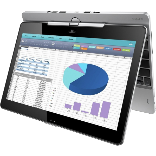 HP Elitebook Revolve 810 G2 | 11.6 inch HD | 4 génération i7 | 256GB SSD | 12GB RAM | QWERTY/AZERTY