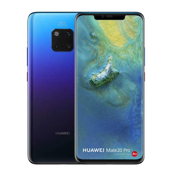 Refurbished Huawei Mate 20 Pro | 128GB | Twilight | Dual