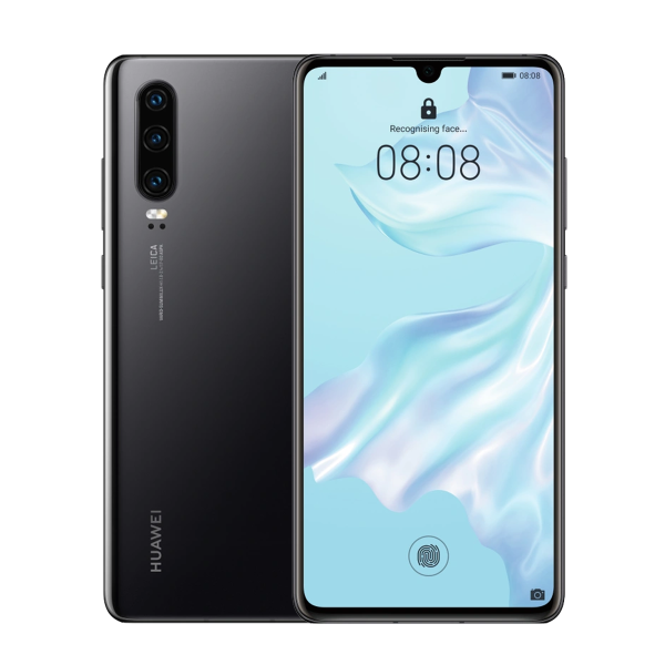 Refurbished Huawei P30 | 128GB | Noir