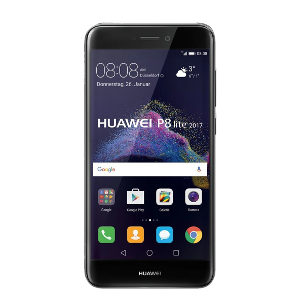 Refurbished Huawei P8 Lite | 16GB | Noir | 2017