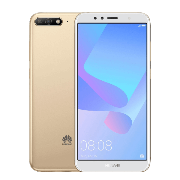 Refurbished Huawei Y6 (2018) | 16GB | Or | Dual