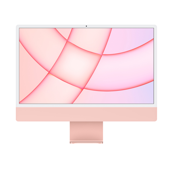 Refurbished iMac 24-inch | Apple M1 8-Core | 256 GB SSD | 8 GB RAM | 4 Ports | 8-Core GPU | Rose (Retina, 2021)