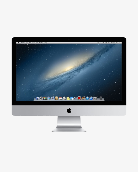 iMac 27-inch | Core i5 2.9 GHz | 1 TB HDD | 8 GB RAM | Zilver (Late 2012)