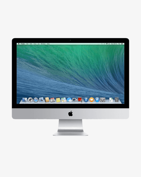 iMac 27-inch | Core i5 3.2 GHz | 512 GB SSD | 16 GB RAM | Zilver (Late 2013)