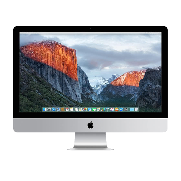 Refurbished iMac 27-inch | Core i5 3.2 GHz | 1 TB SSD | 8 GB RAM | Argent (Late 2015)