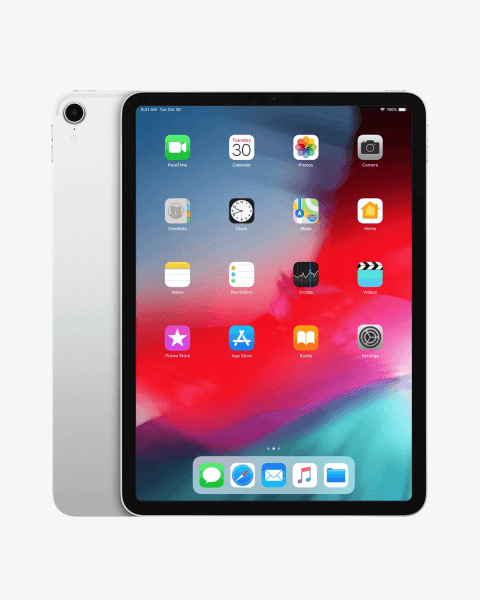 Refurbished iPad Pro 11-inch 256GB WiFi + 4G Argent (2018) | Hors câble et chargeur