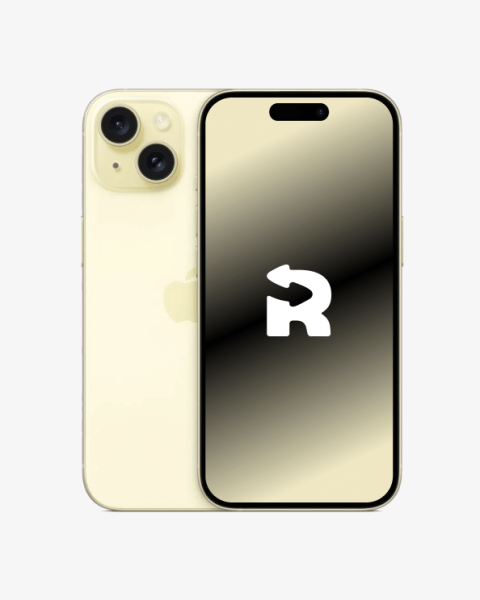 Refurbished iPhone 15 128GB Jaune