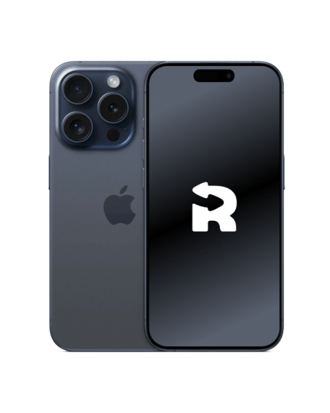 Refurbished iPhone 15 Pro 256GB Titane Bleu
