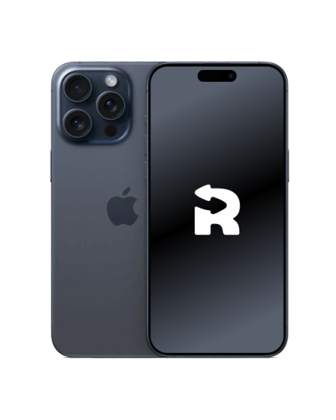 Refurbished iPhone 15 Pro Max 256GB Titane Bleu