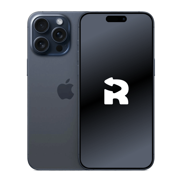 Refurbished iPhone 15 Pro Max 1TB Titane Noir