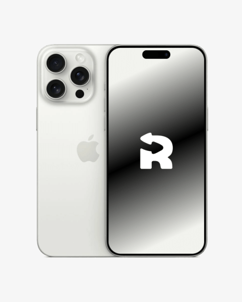 Refurbished iPhone 15 Pro Max 1TB Titane Blanc