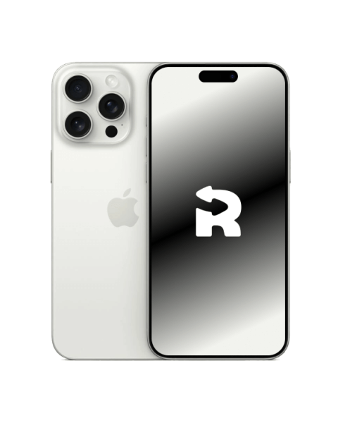 Refurbished iPhone 15 Pro Max 256GB Titane Blanc