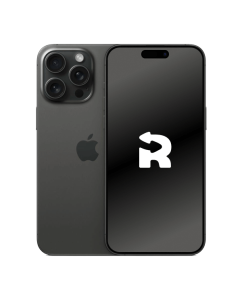 Refurbished iPhone 15 Pro Max 256GB Titane Noir