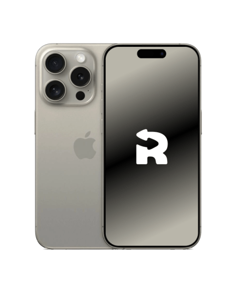 Refurbished iPhone 15 Pro 128GB Titane Naturel